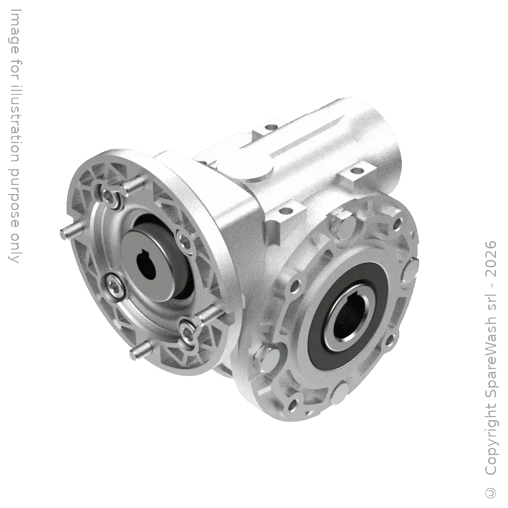 WORM GEARBOX STM RMI 40P I:40 P63B14 HOLLOW SHAFT D19 | Sparewash